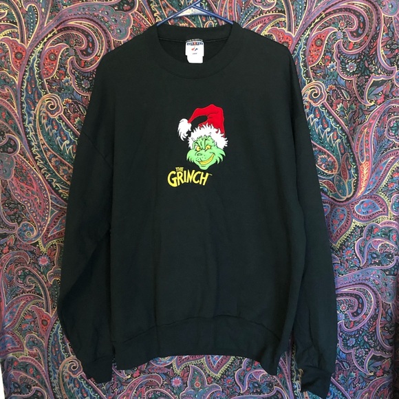 Vintage | Sweaters | Vintage The Grinch 
